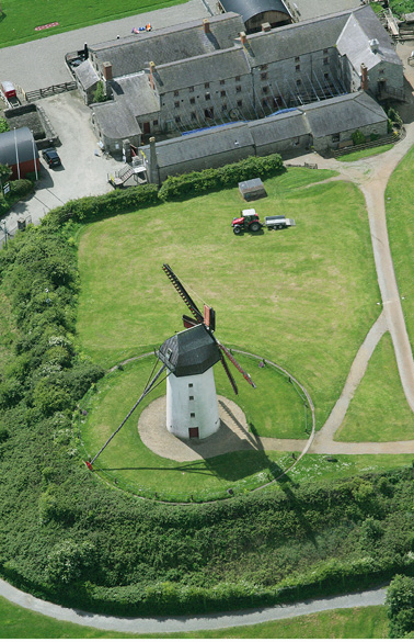 Skerries Mills aerial photo