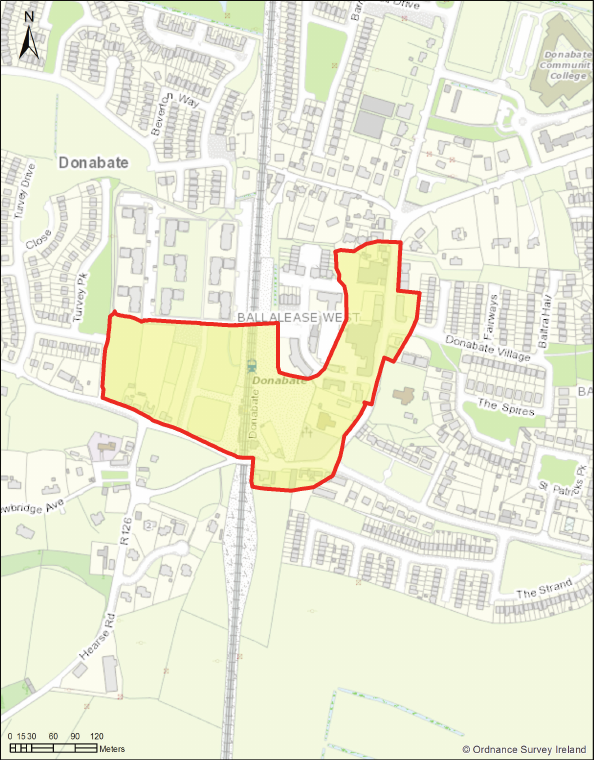 Map - Donabate Core Retail Area