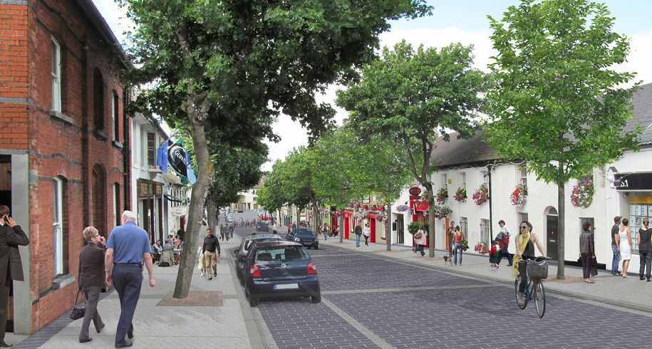 Image of proposed new street