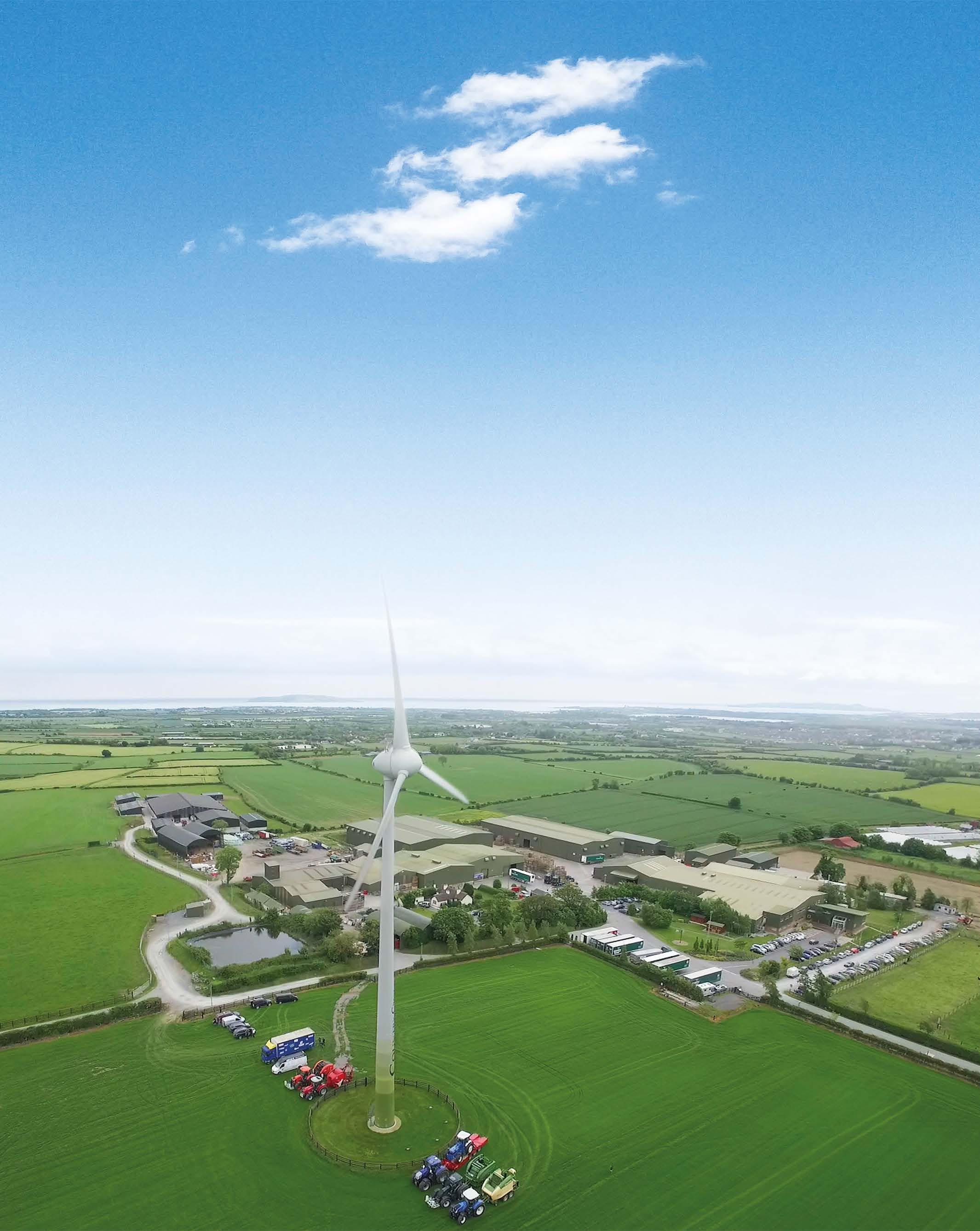 Aeria; photo of a wind turbine