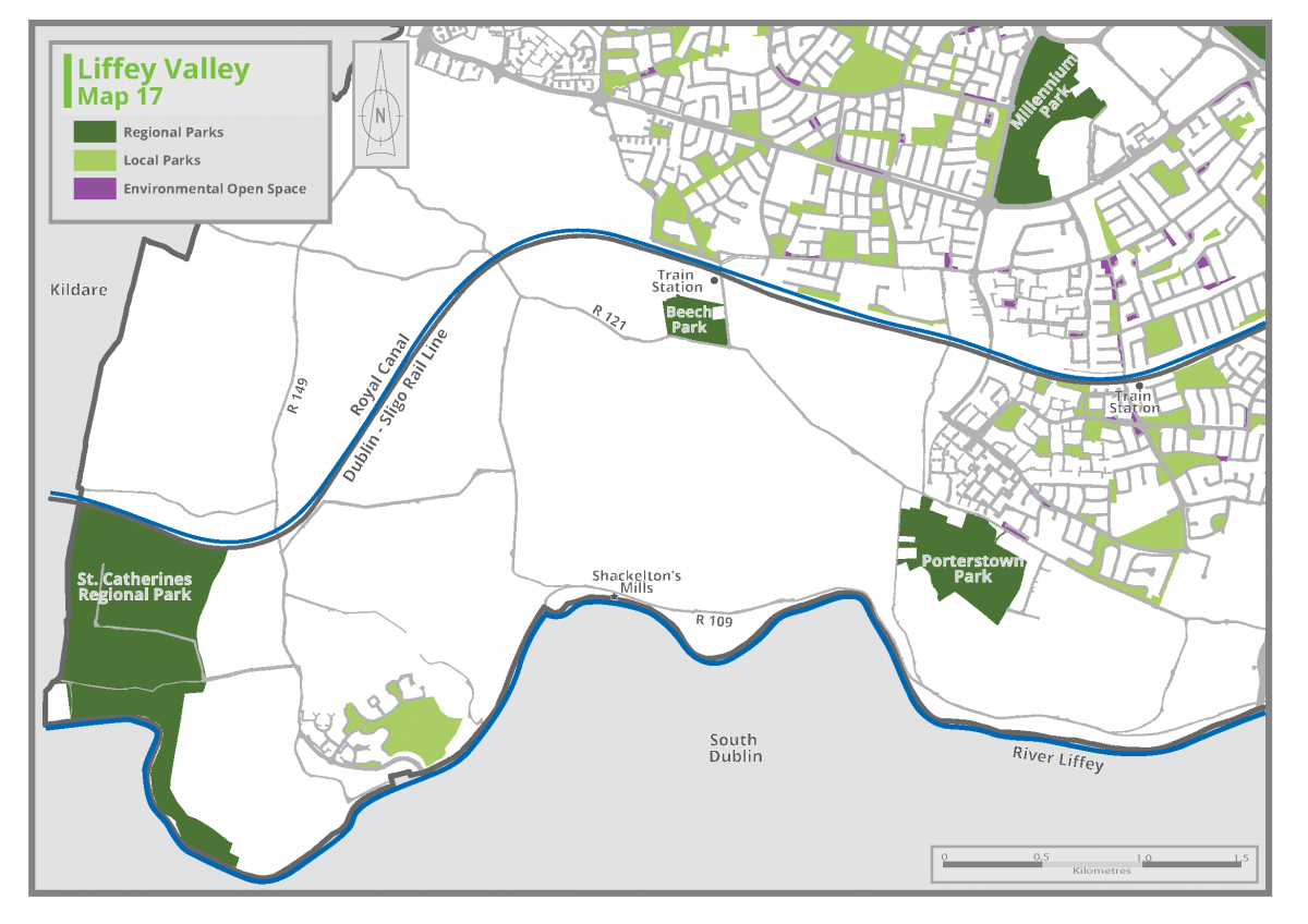 Liffey Valley - Map 17